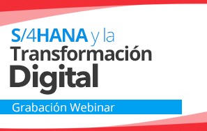 Webinar grabado “SAP S/4HANA y la transformación digital”