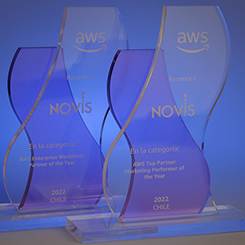 AWS otorga doble premio a Novis