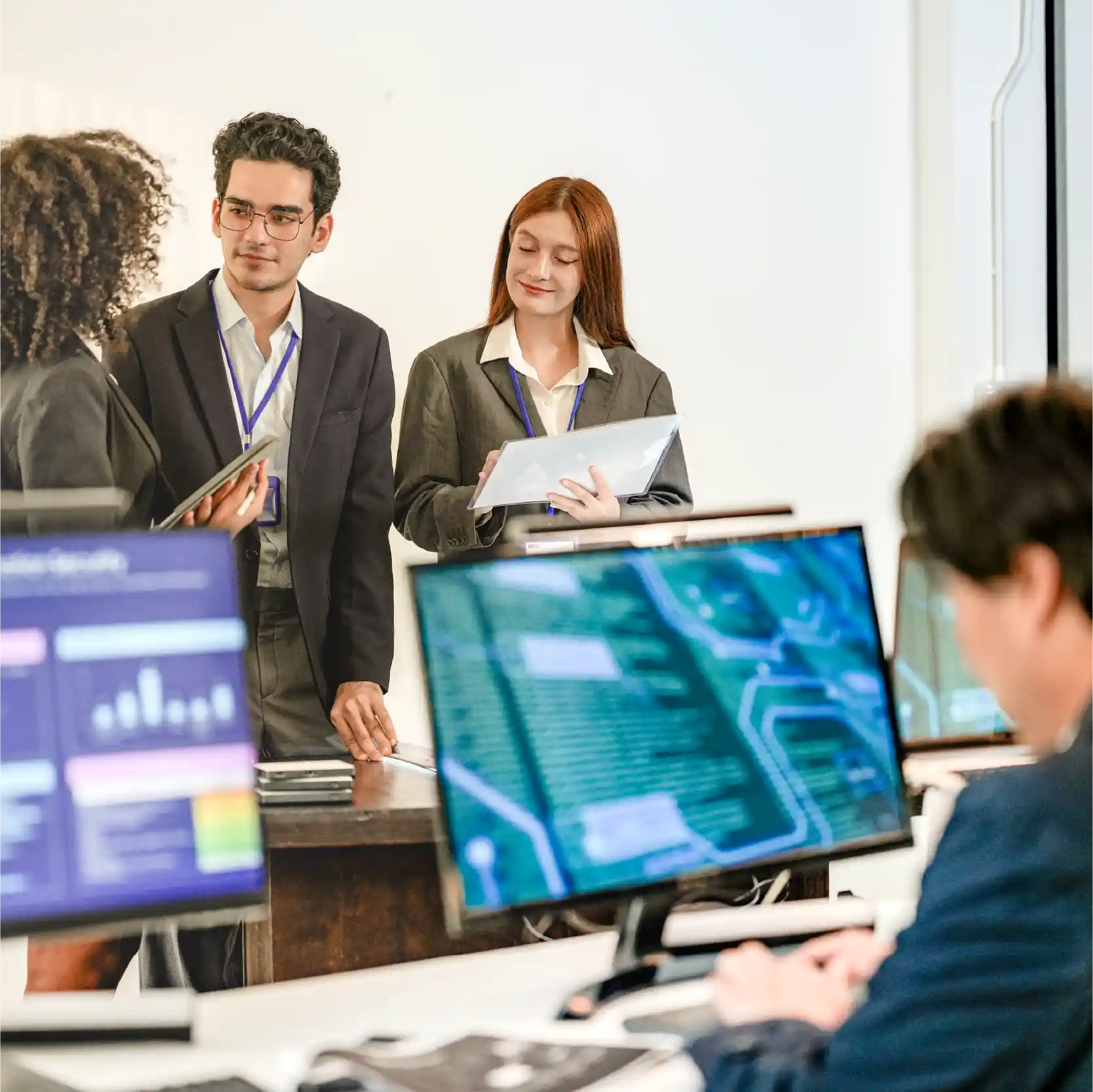 Equipo-de-trabajo-platicando-sobre-SAP-ERP